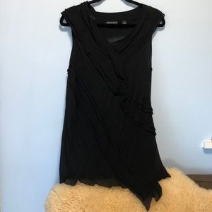 Woman’s black dressy blouse, 2X